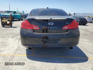 2013 Infiniti G37 Journey with VIN JN1CV6APXDM722655, listed as a Copart auction lot 57531615 with 150,431 mi miles and Salvage title. Bid and sale history available at DreamBid. Image 6.