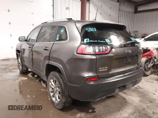 2019 Jeep Cherokee Latitude Plus with VIN 1C4PJMLX1KD272810, listed as a IAAI auction lot 41489966 with 97,192 mi miles and . Bid and sale history available at DreamBid. Image 3.