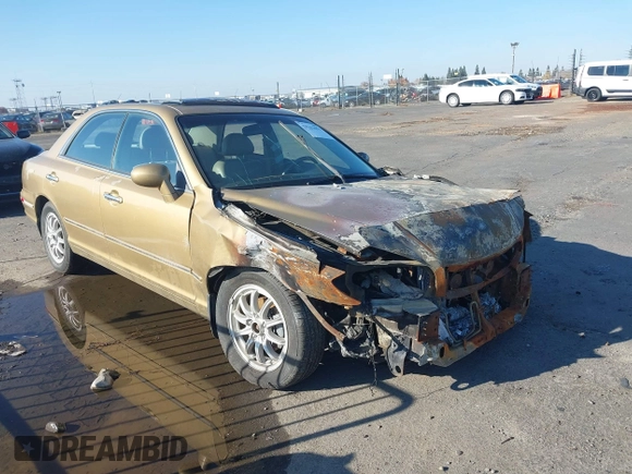 2002 Hyundai XG L with VIN KMHFU45E72A182461, listed as a IAAI auction lot 38121671 with Not Provided miles and . Bid and sale history available at DreamBid. Image 1.