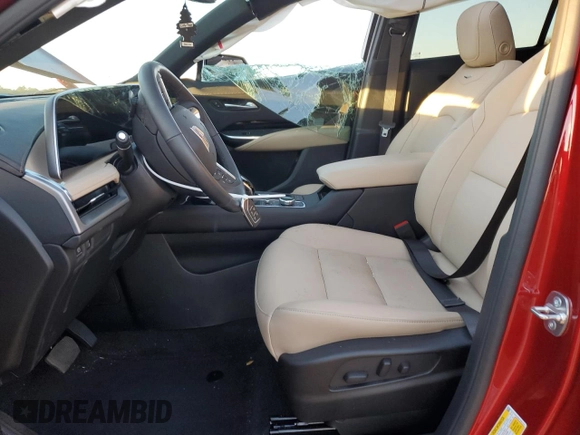 2024 Cadillac XT4 AWD Luxury with VIN 1GYFZBR45RF246726, listed as a Copart auction lot 79614644 with 1,236 mi miles and Salvage Title. Bid and sale history available at carsss.com. Image 7.