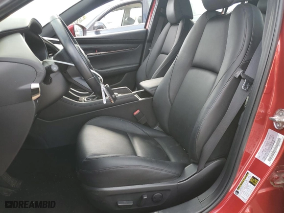 2020 Mazda Mazda3 Hatchback Preferred Package with VIN JM1BPBMM5L1156174, listed as a Copart auction lot 77606384 with 36,503 mi miles and Salvage Title. Bid and sale history available at carsss.com. Image 7.