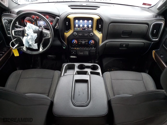 2019 Chevrolet Silverado 1500 LT with VIN 1GCRYDEDXKZ316281, listed as a Copart auction lot 45099525 with 71,355 mi miles and Salvage Title. Bid and sale history available at carsss.com. Image 8.