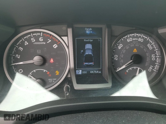 2022 Toyota Tacoma SR with VIN 3TMCZ5AN3NM482137, listed as a Copart auction lot 59908905 with 44,764 mi miles and Salvage title. Bid and sale history available at DreamBid. Image 9.
