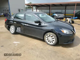 2019 Nissan Sentra SV with VIN 3N1AB7AP7KL627077, listed as a Copart auction lot 53844145 with 103,295 mi miles and Salvage Title. Bid and sale history available at DreamBid. Image 4.