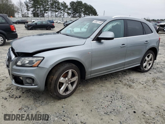 2012 Audi Q5 Premium with VIN WA1LKCFP9CA022939, listed as a Copart auction lot 45921185 with Not provided miles and Clean title. Bid and sale history available at DreamBid. Image 1.