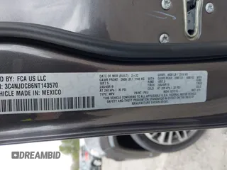 2022 Jeep Compass Limited с VIN 3C4NJDCB6NT143570, выставлен на аукционе IAAI как лот 41921627 с пробегом 26 124 миль миль и . История ставок и продаж доступна на DreamBid. Изображение 9.