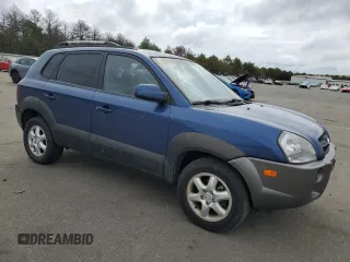 2005 Hyundai Tucson GLS with VIN KM8JN12D75U136620, listed as a Copart auction lot 73579764 with 63,305 mi miles and Salvage Title. Bid and sale history available at carsss.com. Image 4.