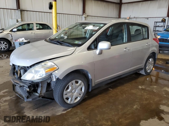 2011 Nissan Versa SL with VIN 3N1BC1CPXBL412353, listed as a Copart auction lot 62581505 with 107,447 mi miles and Salvage title. Bid and sale history available at DreamBid. Image 1.