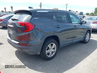 2019 GMC Terrain SLE with VIN 3GKALMEV3KL135653, listed as a IAAI auction lot 41939843 with 63,214 mi miles. Bid and sale history available at carsss.com. Image 4.