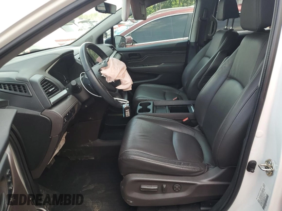 2020 Honda Odyssey EX-L z VIN 5FNRL6H70LB028163, wystawiony jako Copart lot #53289695 z przebiegiem 72 114 mil mil oraz Szkoda całkowita • Salvage title. Historia ofert i sprzedaży dostępna na DreamBid. Obrazek 7.