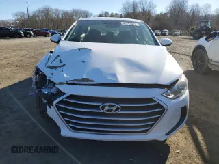 2017 Hyundai Elantra Limited with VIN 5NPD84LF8HH155931, listed as a Copart auction lot 48143025 with 95,254 mi miles and Salvage Title. Bid and sale history available at DreamBid. Image 5.