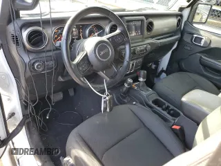 2018 Jeep Wrangler Sport with VIN 1C4GJXAN9JW331320, listed as a Copart auction lot 77883334 with 26,567 mi miles and Salvage title. Bid and sale history available at DreamBid. Image 8.