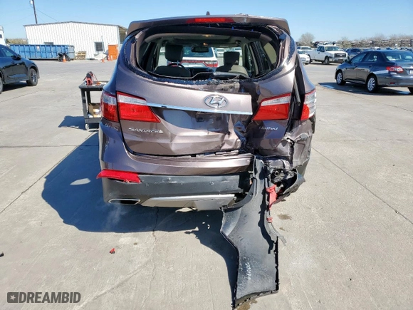 2013 Hyundai Santa Fe Limited with VIN KM8SR4HF1DU023165, listed as a Copart auction lot 49832135 with 50,627 mi miles and Salvage Title. Bid and sale history available at carsss.com. Image 6.