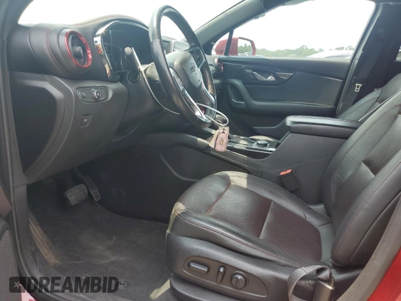 2019 Chevrolet Blazer RS with VIN 3GNKBERS8KS703823, listed as a Copart auction lot 59187075 with 75,979 mi miles and Salvage title. Bid and sale history available at DreamBid. Image 7.