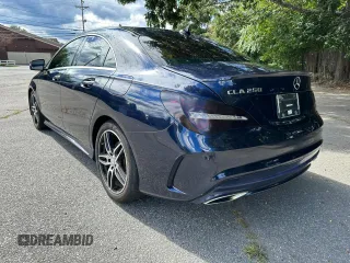 2017 Mercedes-Benz CLA 250 with VIN WDDSJ4GB3HN406508, listed as a Copart auction lot 64348553 with 56,164 mi miles and . Bid and sale history available at DreamBid. Image 3.