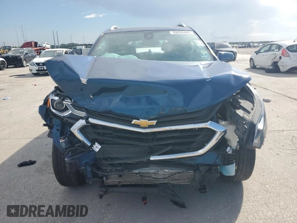 2021 Chevrolet Equinox LT with VIN 3GNAXKEV3ML324074, listed as a Copart auction lot 62095445 with 54,073 mi miles and Salvage title. Bid and sale history available at DreamBid. Image 5.