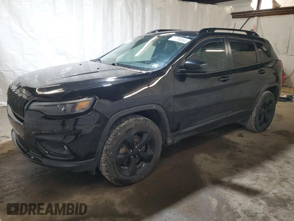 2020 Jeep Cherokee Altitude with VIN 1C4PJMLN8LD550814, listed as a Copart auction lot 51795664 with 66,398 mi miles and Salvage Title. Bid and sale history available at carsss.com. Image 1.