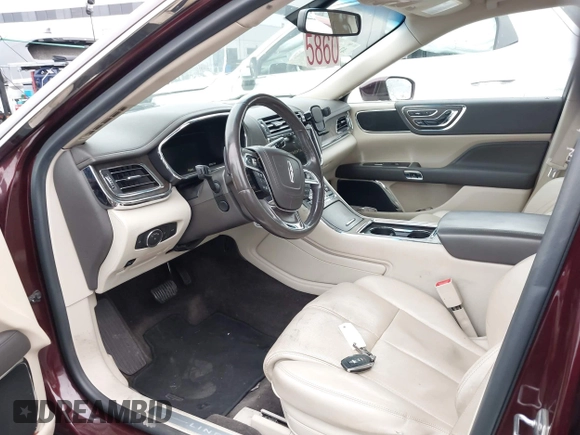 2017 Lincoln Continental Select with VIN 1LN6L9SK4H5618727, listed as a IAAI auction lot 42485169 with 55,734 mi miles and . Bid and sale history available at DreamBid. Image 18.