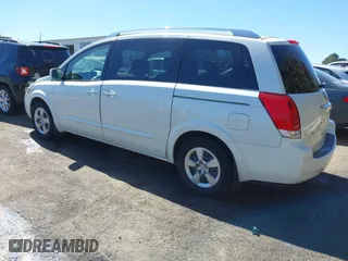 2007 Nissan Quest with VIN 5N1BV28U57N119426, listed as a IAAI auction lot 41822986 with 196,097 mi miles. Bid and sale history available at carsss.com. Image 3.