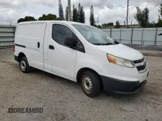 2017 Chevrolet City Express Cargo Van LS with VIN 3N63M0YNXHK692500, listed as a Copart auction lot 82061844 with 73,698 mi miles and Salvage Title. Bid and sale history available at carsss.com. Image 4.