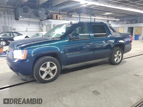 2007 Chevrolet Avalanche 1LT z VIN 3GNFK12347G179660, wystawiony jako Copart lot #60094565 z przebiegiem 181 356 mil mil oraz Czysty tytuł • Clean title. Historia ofert i sprzedaży dostępna na DreamBid. Obrazek 1.