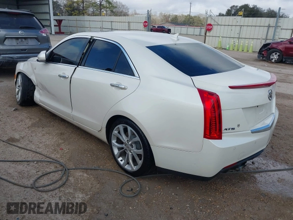 2013 Cadillac ATS Performance z VIN 1G6AC5S36D0111225, wystawiony jako IAAI lot #41511694 z przebiegiem 153 250 mil mil oraz . Historia ofert i sprzedaży dostępna na DreamBid. Obrazek 3.
