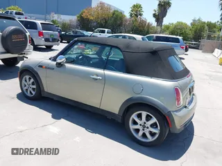 2008 MINI Convertible with VIN WMWRF33588TG19177, listed as a IAAI auction lot 42541716 with 82,273 mi miles and . Bid and sale history available at DreamBid. Image 3.