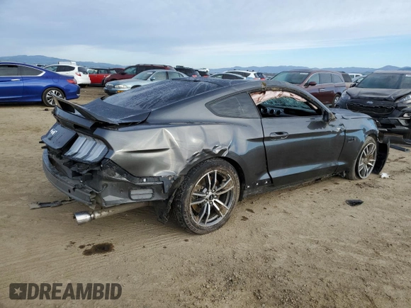 2017 Ford Mustang GT with VIN 1FA6P8CF6H5310064, listed as a Copart auction lot 44634385 with 67,617 mi miles and Salvage Title. Bid and sale history available at DreamBid. Image 3.