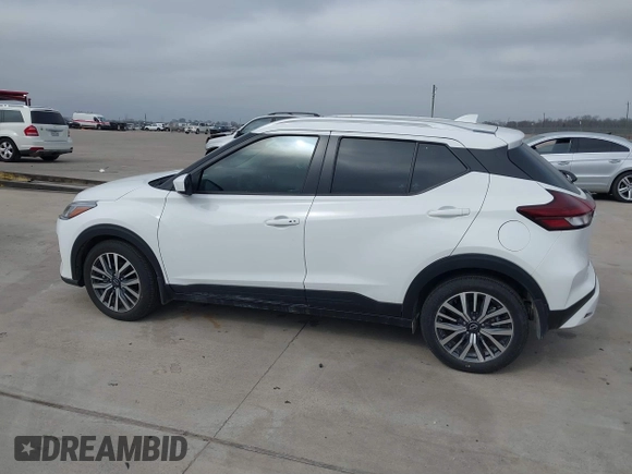 2024 Nissan Kicks SV with VIN 3N1CP5CV7RL484569, listed as a IAAI auction lot 41536173 with 1,146 mi miles. Bid and sale history available at carsss.com. Image 14.