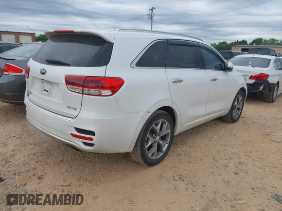 2017 Kia Sorento SX z VIN 5XYPK4A50HG296217, wystawiony jako IAAI lot #42308585 z przebiegiem 146 153 mil mil oraz . Historia ofert i sprzedaży dostępna na DreamBid. Obrazek 4.