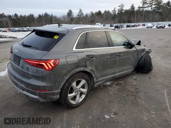 2019 Audi Q3 Premium Plus with VIN WA1BECF30K1082994, listed as a Copart auction lot 39069094 with 0 mi miles. Bid and sale history available at carsss.com. Image 3.