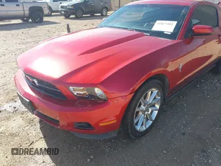 2011 Ford Mustang V6 with VIN 1ZVBP8AM4B5145257, listed as a IAAI auction lot 41817452 with 115,114 mi miles and . Bid and sale history available at carsss.com. Image 6.
