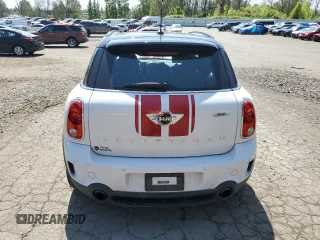 2015 MINI Countryman John Cooper Works with VIN WMWXD1C58FWS34860, listed as a Copart auction lot 55384065 with 48,709 mi miles and Salvage Title. Bid and sale history available at DreamBid. Image 6.
