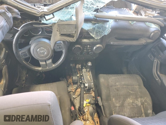 2011 Jeep Wrangler Unlimited Sport with VIN 1J4BA3H1XBL514681, listed as a Copart auction lot 49773154 with 0 mi miles and Salvage Title. Bid and sale history available at carsss.com. Image 8.