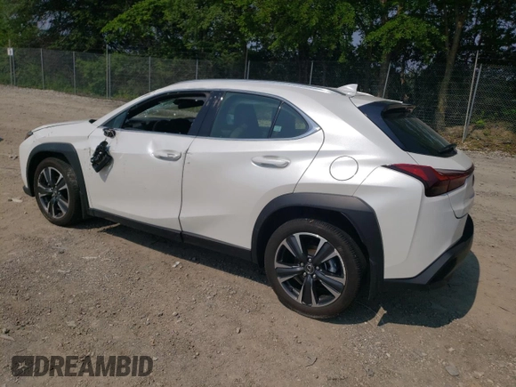 2025 Lexus UX 300h with VIN JTHUCJDH3S2000210, listed as a Copart auction lot 60677575 with 18,329 mi miles and Salvage title. Bid and sale history available at DreamBid. Image 2.