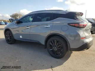 2024 Nissan Murano SV with VIN 5N1AZ2BJ6RC107802, listed as a Copart auction lot 87148574 with 45 mi miles and Non Repairable. Bid and sale history available at carsss.com. Image 2.