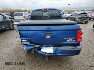 2009 Dodge Dakota SXT with VIN 1D7HE38K39S778117, listed as a Copart auction lot 80775004 with Not Provided miles and Salvage Title. Bid and sale history available at DreamBid. Image 6.