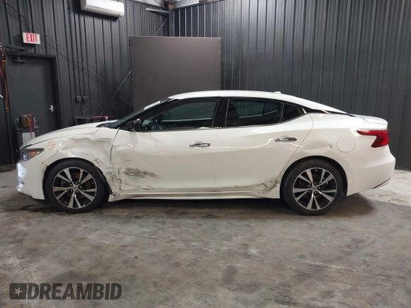 2018 Nissan Maxima SV with VIN 1N4AA6AP7JC406251, listed as a IAAI auction lot 41786523 with 117,403 mi miles and . Bid and sale history available at DreamBid. Image 13.