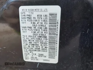 2013 Nissan Rogue SV z VIN JN8AS5MV2DW103820, wystawiony jako IAAI lot #41897820 z przebiegiem 124 955 mil mil oraz . Historia ofert i sprzedaży dostępna na DreamBid. Obrazek 9.