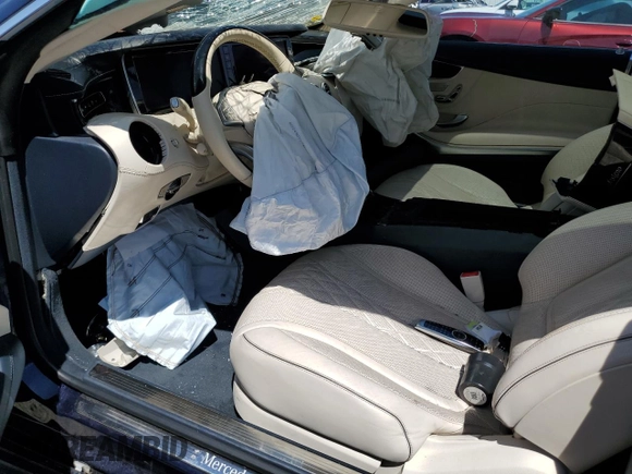 2017 Mercedes-Benz S 550 with VIN WDDXJ8FB3HA027255, listed as a Copart auction lot 51204354 with Not provided miles and Salvage title. Bid and sale history available at DreamBid. Image 7.