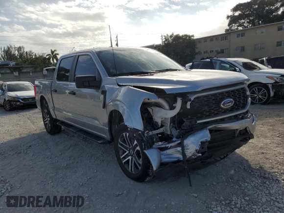 2023 Ford F-150 XL with VIN 1FTFW1E50PKE73902, listed as a Copart auction lot 84644254 with 17,426 mi miles and Non Repairable. Bid and sale history available at carsss.com. Image 4.
