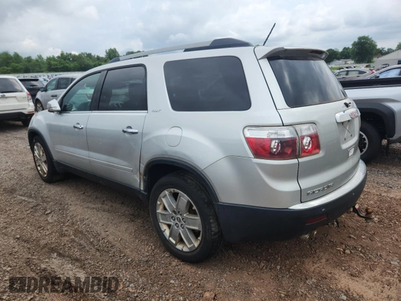 2010 GMC Acadia SLT1 with VIN 1GKLVMED6AJ251784, listed as a Copart auction lot 64875995 with Not provided miles and Clean title. Bid and sale history available at DreamBid. Image 2.