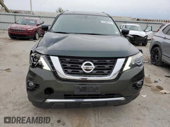 2019 Nissan Pathfinder SV z VIN 5N1DR2MM1KC578332, wystawiony jako Copart lot #51585115 z przebiegiem 113 522 mil mil oraz Szkoda całkowita • Salvage title. Historia ofert i sprzedaży dostępna na DreamBid. Obrazek 5.