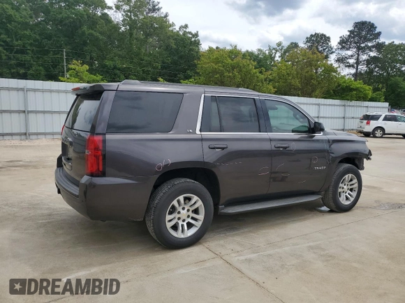 2015 Chevrolet Tahoe LS with VIN 1GNSCAKC8FR243239, listed as a Copart auction lot 53604445 with 155,881 mi miles and Salvage title. Bid and sale history available at DreamBid. Image 3.