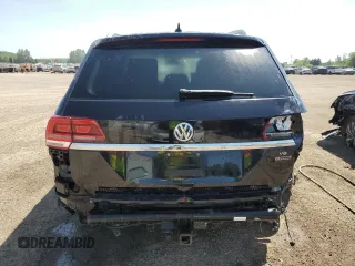 2018 Volkswagen Atlas SEL with VIN 1V2MR2CA5JC530812, listed as a Copart auction lot 60638135 with 260,790 mi miles and Salvage title. Bid and sale history available at DreamBid. Image 6.