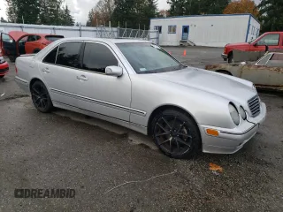 2002 Mercedes-Benz E-Class with VIN WDBJF65J62B473334, listed as a Copart auction lot 78078894 with 136,073 mi miles and Salvage Title. Bid and sale history available at carsss.com. Image 4.