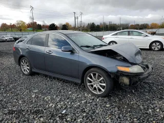 2007 Acura TSX with VIN JH4CL96877C002549, listed as a Copart auction lot 80915174 with 258,093 mi miles and Salvage title. Bid and sale history available at DreamBid. Image 4.