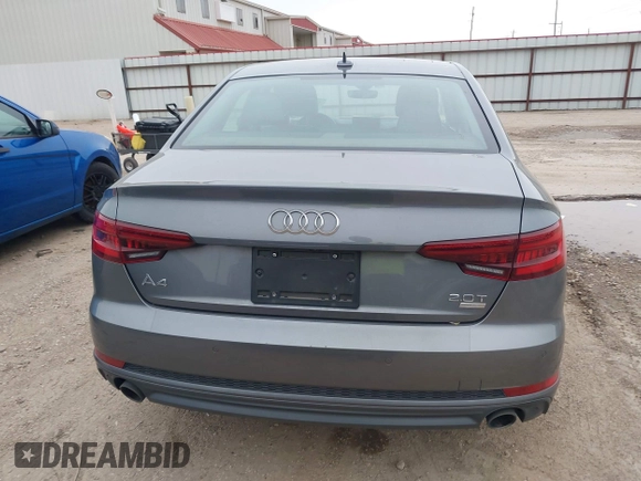 2018 Audi A4 Premium Plus with VIN WAULMAF48JA218178, listed as a IAAI auction lot 41285101 with 47,570 mi miles. Bid and sale history available at carsss.com. Image 16.