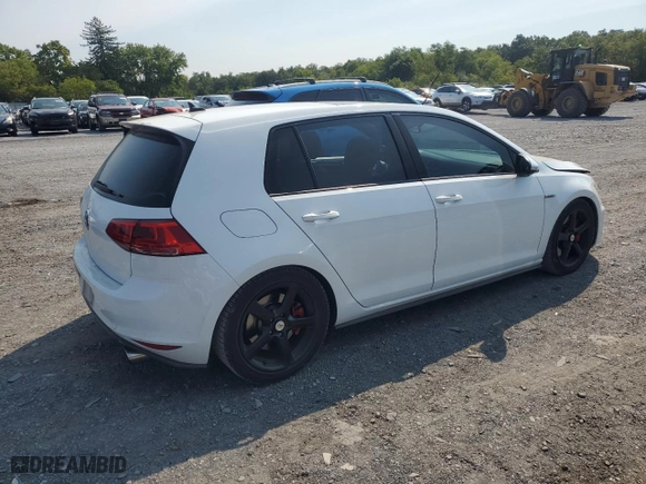 2015 Volkswagen Golf GTI Autobahn w/Performance Pkg with VIN 3VW547AUXFM080639, listed as a Copart auction lot 69960984 with 143,672 mi miles and Salvage Title. Bid and sale history available at carsss.com. Image 3.