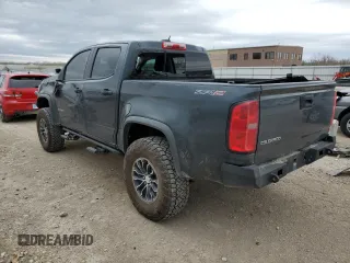 2017 Chevrolet Colorado 4WD ZR2 z VIN 1GCGTEEN5H1284514, wystawiony jako Copart lot #51377075 z przebiegiem 109 085 mil mil oraz Szkoda całkowita • Salvage title. Historia ofert i sprzedaży dostępna na DreamBid. Obrazek 2.